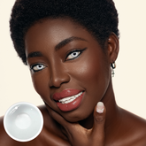 Lentes de contacto de color Whiteout para Halloween